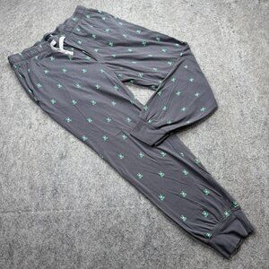Psycho Bunny Pajama Bottoms Men M Gray All Over Print AOP 28"